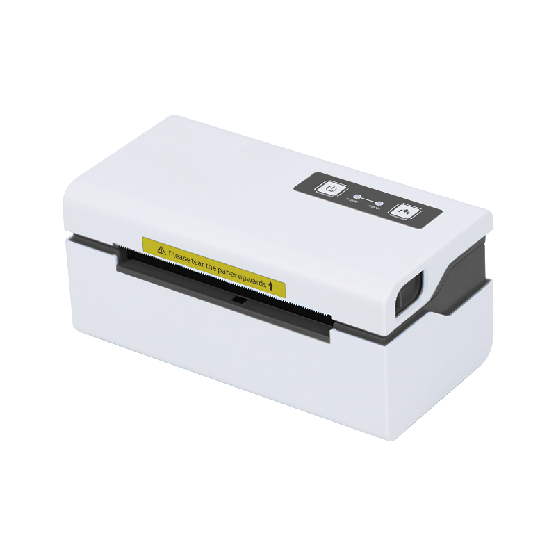 白色+灰色 Máy in mã vạch TD-402S - Image 1